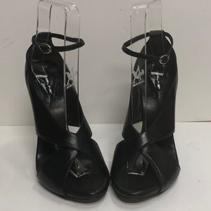 Obeline Made in Italy Black High Heel Platform